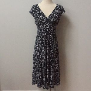 Jones New York - Long Polka Dot Dress
